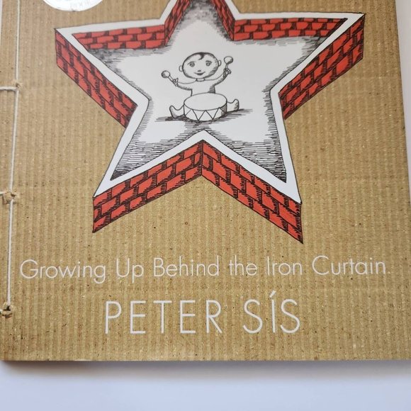 The Wall Growing Up Behind The Iron Curtain by Peter Sis, Hardcover - Picture 3 of 14
